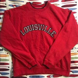 Vintage University of Louisville Crewneck XL
